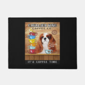 Cavalier King Charles Spaniel Dog Coffee Fußmatte (Vorderseite)