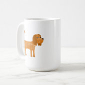 Cavalier King Charles Spaniel Dog Fun Kaffeetasse (Vorderseite Links)