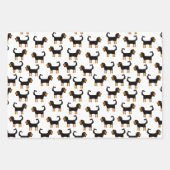 Cavalier King Charles Spaniel Dog Geschenkpapier Set (Vorderseite 3)