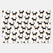 Cavalier King Charles Spaniel Dog Geschenkpapier Set (Vorderseite 2)