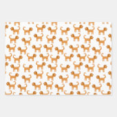 Cavalier King Charles Spaniel Dog Geschenkpapier Set (Vorderseite 3)
