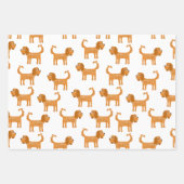 Cavalier King Charles Spaniel Dog Geschenkpapier Set (Vorderseite)