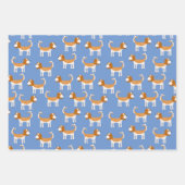 Cavalier King Charles Spaniel Dog Geschenkpapier Set (Vorderseite 2)