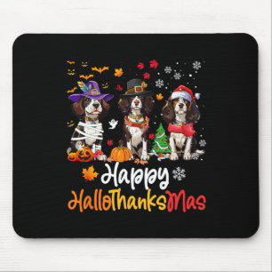 Cavalier King Charles Spaniel Dog Halloween Christ Mousepad