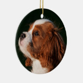 Cavalier King Charles Spaniel Dog Keramik Ornament (Rechts)