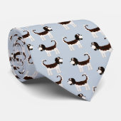 Cavalier King Charles Spaniel Dog Krawatte (Gerollt)