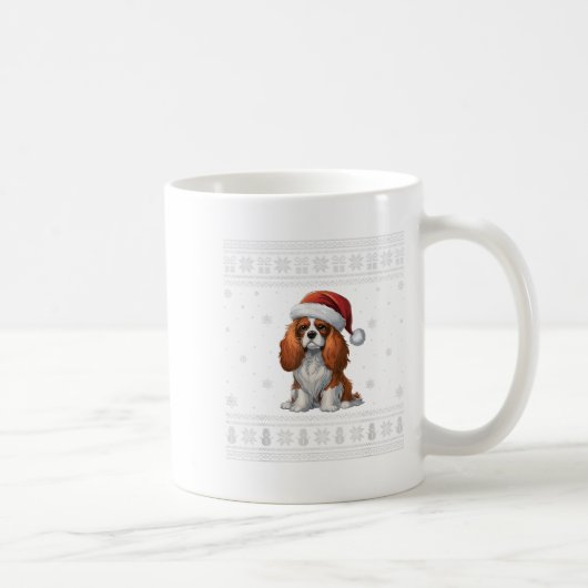 Cavalier King Charles Spaniel Dog liebvers Ugly Xm Kaffeetasse (Rechts)