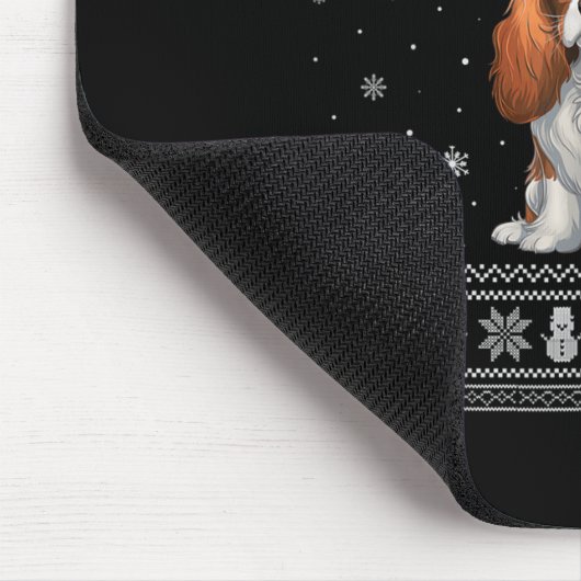 Cavalier King Charles Spaniel Dog liebvers Ugly Xm Mousepad (Ecke)