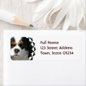 Cavalier King Charles Spaniel Dog Mailing Label (Insitu)