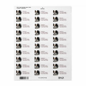 Cavalier King Charles Spaniel Dog Mailing Label (Vorne)