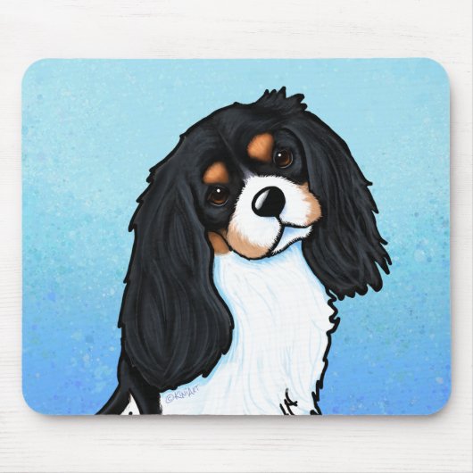 Cavalier King Charles Spaniel Dog Mousepad (Vorne)