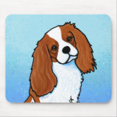 Cavalier King Charles Spaniel Dog Mousepad (Vorne)