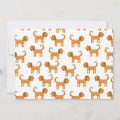 Cavalier King Charles Spaniel Dog Moving New Zuhau Ankündigung (Rückseite)