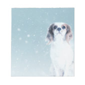 Cavalier King Charles Spaniel Dog Notizblock (Vorderseite)