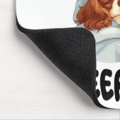 Cavalier King Charles Spaniel Dog Offiziell Sleeps Mousepad (Ecke)