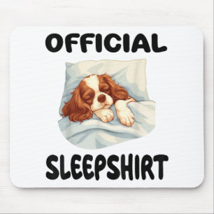 Cavalier King Charles Spaniel Dog Offiziell Sleeps Mousepad