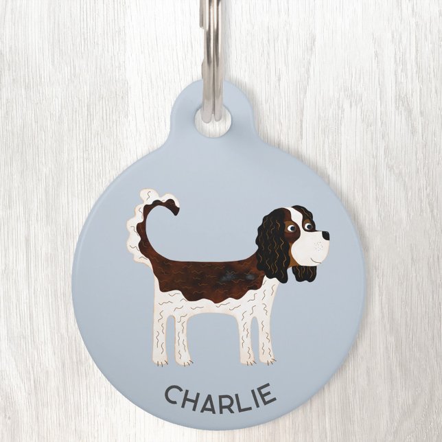 Cavalier King Charles Spaniel Dog Personalisiert Haustiermarke (Von Creator hochgeladen)
