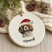 Cavalier King Charles Spaniel Dog Personalisiert Keramik Ornament