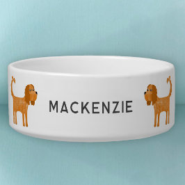 Cavalier King Charles Spaniel Dog Personalisiert Napf