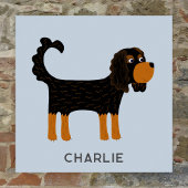 Cavalier King Charles Spaniel Dog Personalisiert Poster
