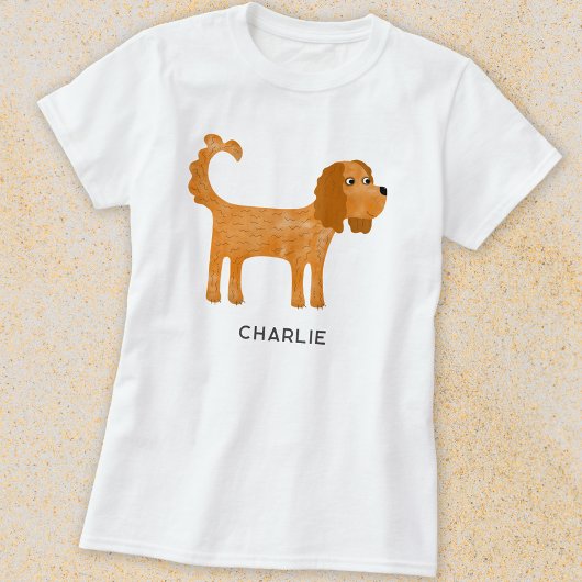 Cavalier King Charles Spaniel Dog Personalisiert T-Shirt