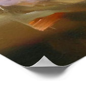 Cavalier King Charles Spaniel Dog Poster (Ecke)