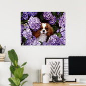 Cavalier King Charles Spaniel Dog Poster (Heimbüro)