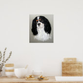 Cavalier King Charles Spaniel Dog Poster Print (Küche)