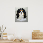 Cavalier King Charles Spaniel Dog Poster Print (Küche)