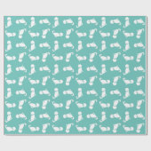 Cavalier King Charles Spaniel Dog Puppy Geschenkpapier (Flach)