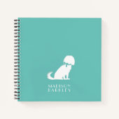 Cavalier King Charles Spaniel Dog Puppy Notizblock (Vorderseite)