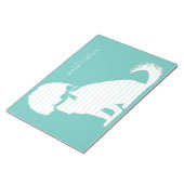 Cavalier King Charles Spaniel Dog Puppy Notizblock (angewinkelt)