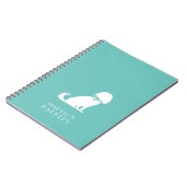 Cavalier King Charles Spaniel Dog Puppy Notizblock (Linke Seite)