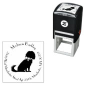 Cavalier King Charles Spaniel Dog Puppy Permastempel (Beispiel)