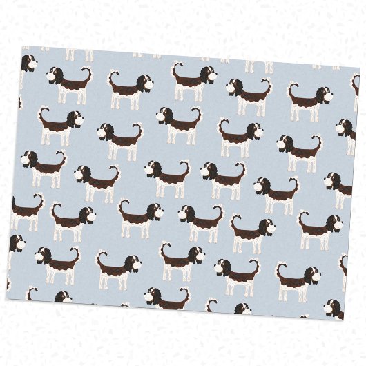 Cavalier King Charles Spaniel Dog Seidenpapier