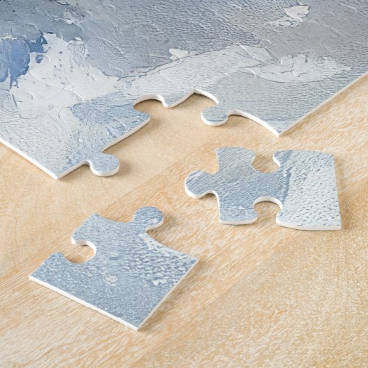 Cavalier King Charles Spaniel Dog Sledge Weihnacht Puzzle (Seite)