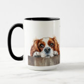 Cavalier King Charles Spaniel Dog Tasse (Links)