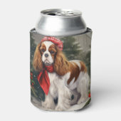 Cavalier King Charles Spaniel Dog Weihnachten Dosenkühler (Kanne Vorderseite)