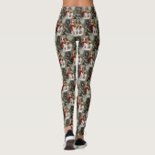 Cavalier King Charles Spaniel Dog Weihnachten Leggings (Rückseite)