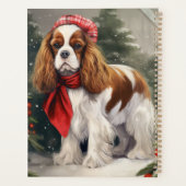 Cavalier King Charles Spaniel Dog Weihnachten Planer (Rückseite)