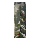 Cavalier King Charles Spaniel Dog Weihnachten Thermosbecher (Rückseite)