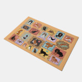 Cavalier King Charles Spaniel Door Mat Fußmatte (Schrägansicht)