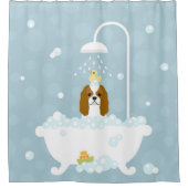 Cavalier King Charles Spaniel Duwer Vorhang (Vorderseite)