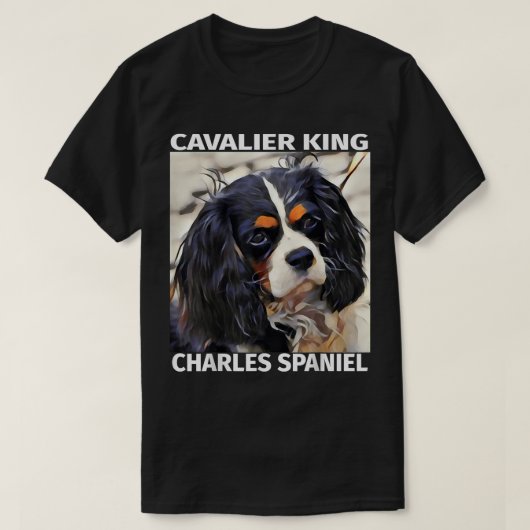 Cavalier King Charles Spaniel Favorite Pet Puppy D T-Shirt (Design vorne)