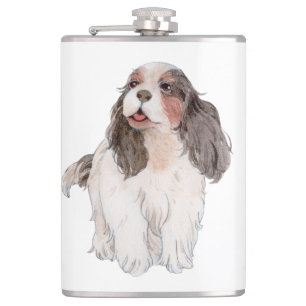 Cavalier King Charles Spaniel Flachmann