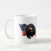 Cavalier King Charles Spaniel Flag Kaffeetasse (Links)
