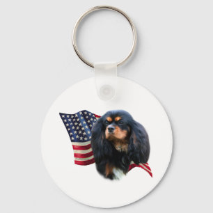 Cavalier King Charles Spaniel Flag... - Schlüssela Schlüsselanhänger
