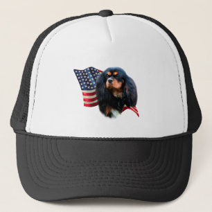 Cavalier King Charles Spaniel Flag Truckerkappe