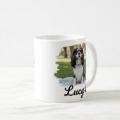 Cavalier King Charles Spaniel Foto Kaffeetasse (VorderseiteRechts)