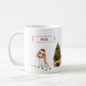 Cavalier King Charles Spaniel Funny Christmas Dog Kaffeetasse (Links)